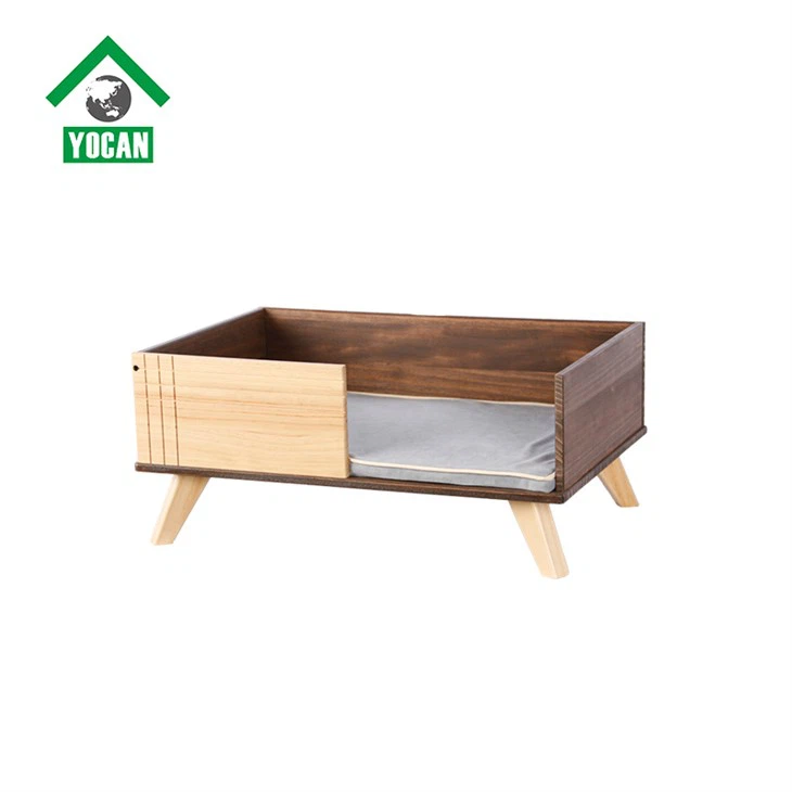 Luxury Wooden Dog Bed