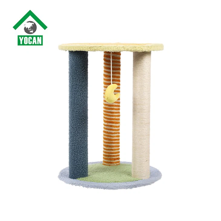 Plush Cat Tree Scratcher