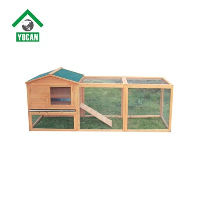 Chicken Coop with Running Cage