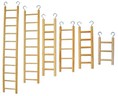 Natural Wood Climbing Ladder Bird Toy