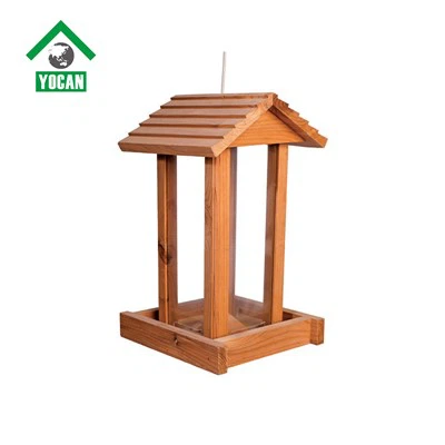 Red Cedar Transparent Bird Feeder